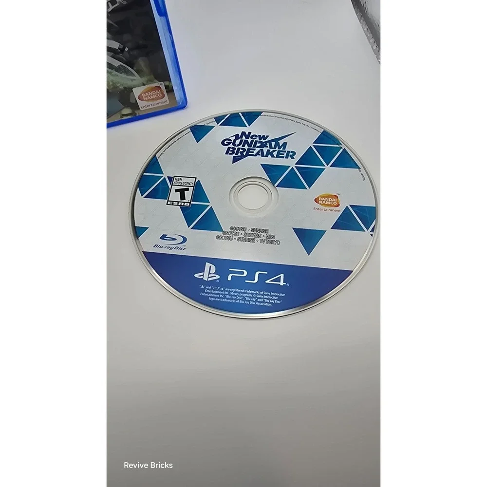 New Gundam Breaker (Sony PlayStation 4, PS4, 2018) Game and Case‎ Tested Working